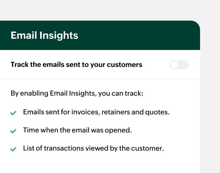 Preview of configuring dunning emails | Zoho Billing