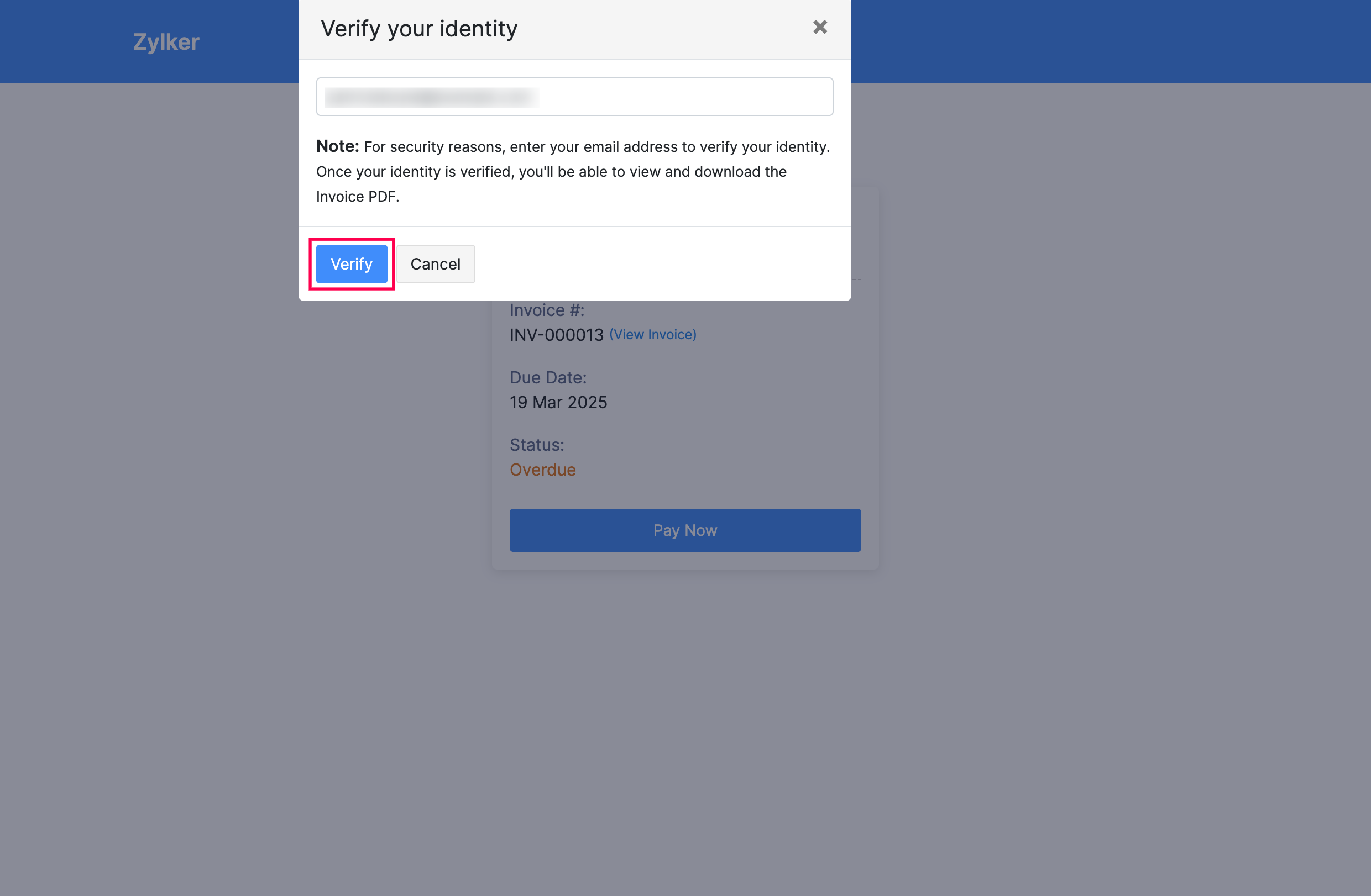 Verify Email