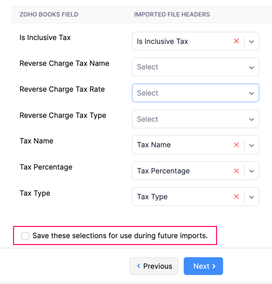 Save Selection