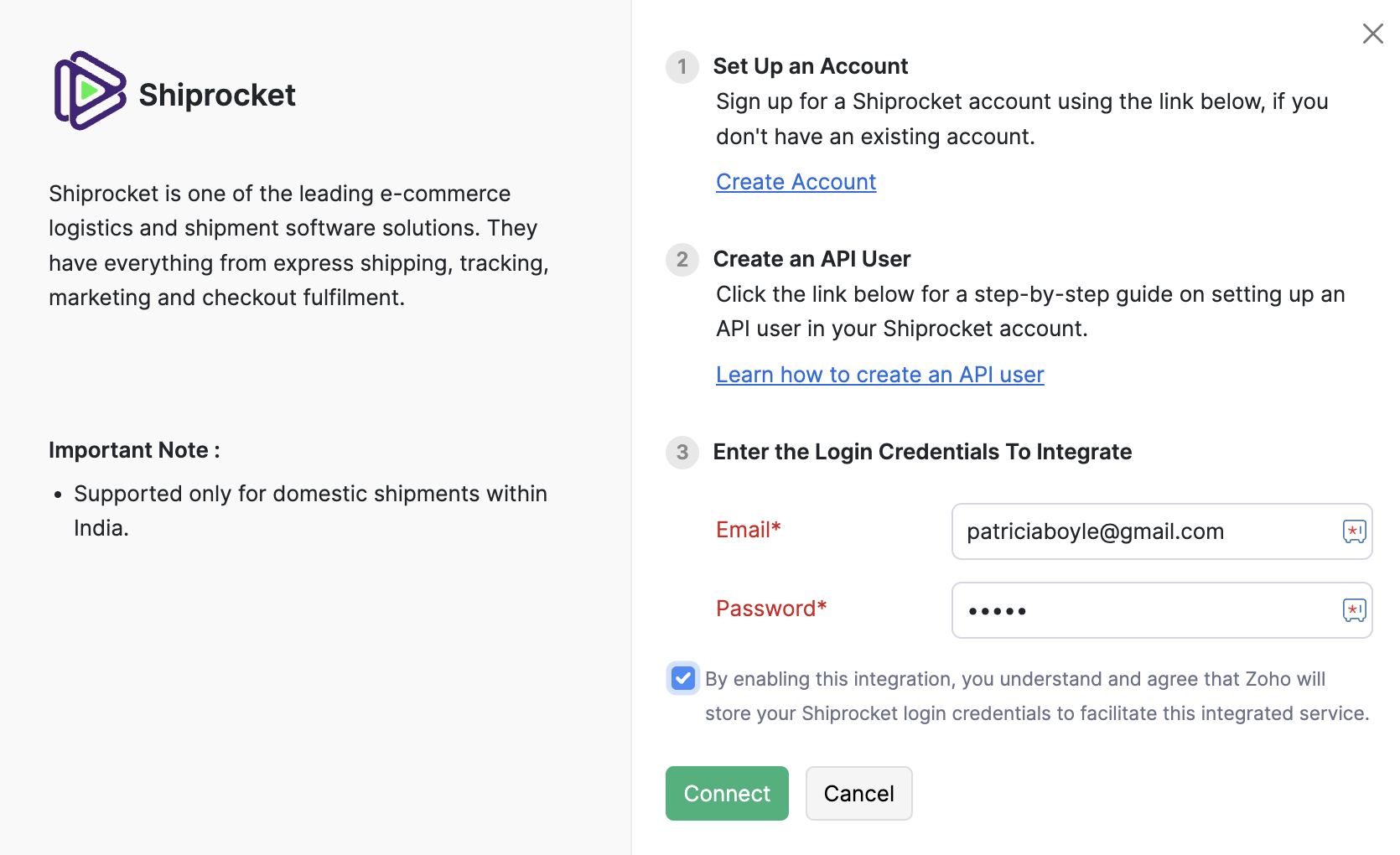 Create Account