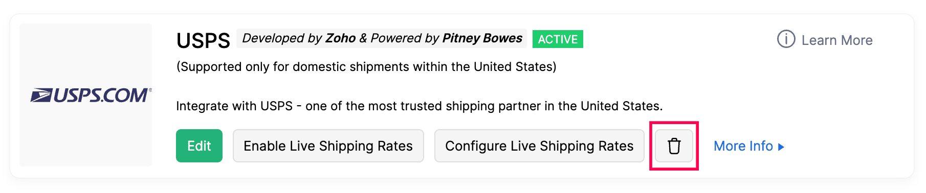 Delete USPS