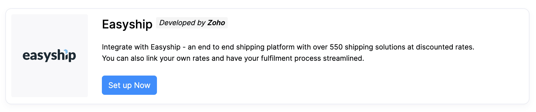 Easyship Set Up
