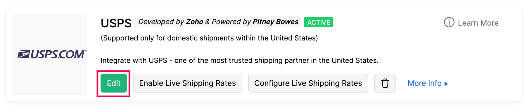 Edit USPS