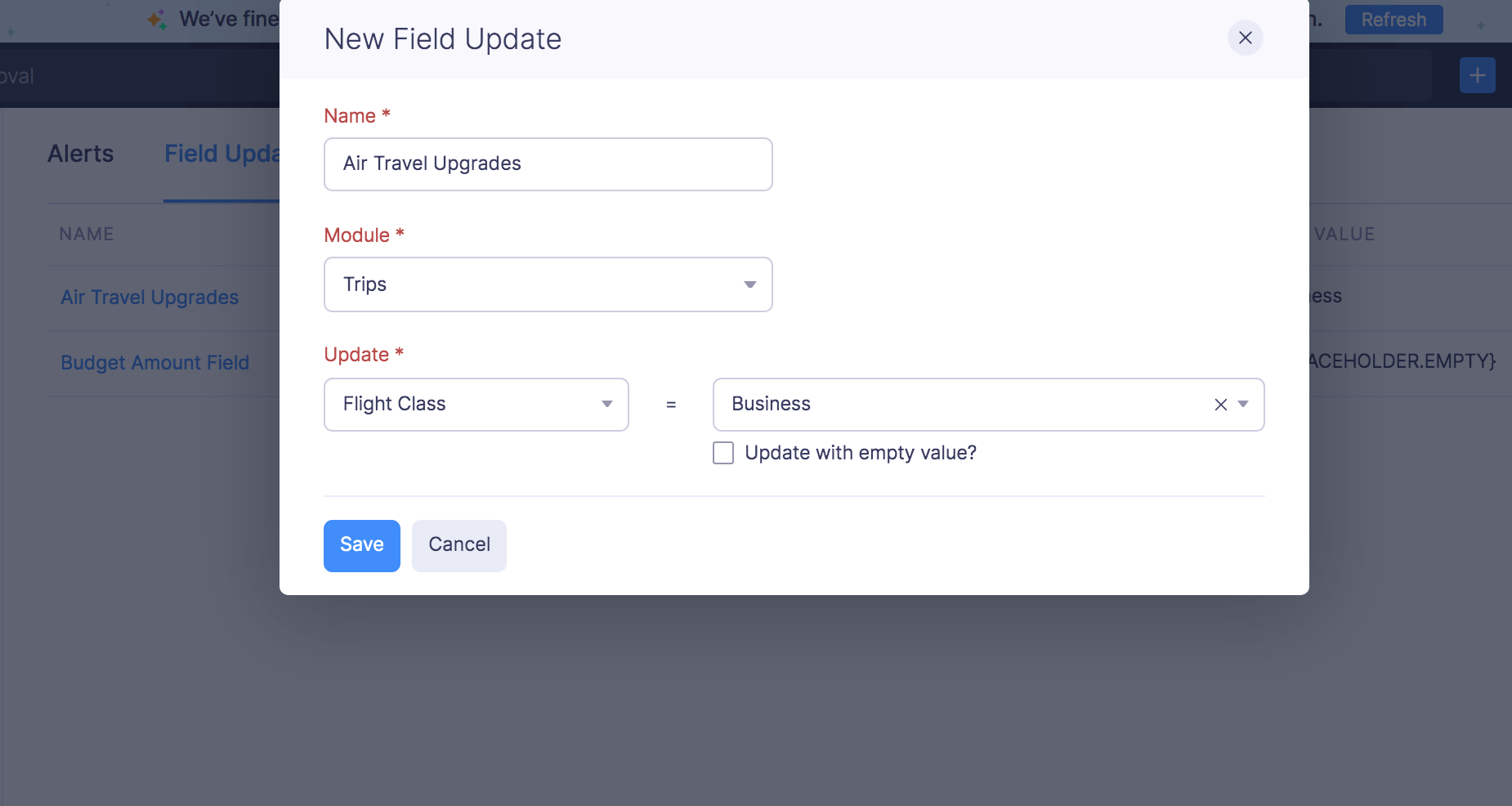 Edit Webhook