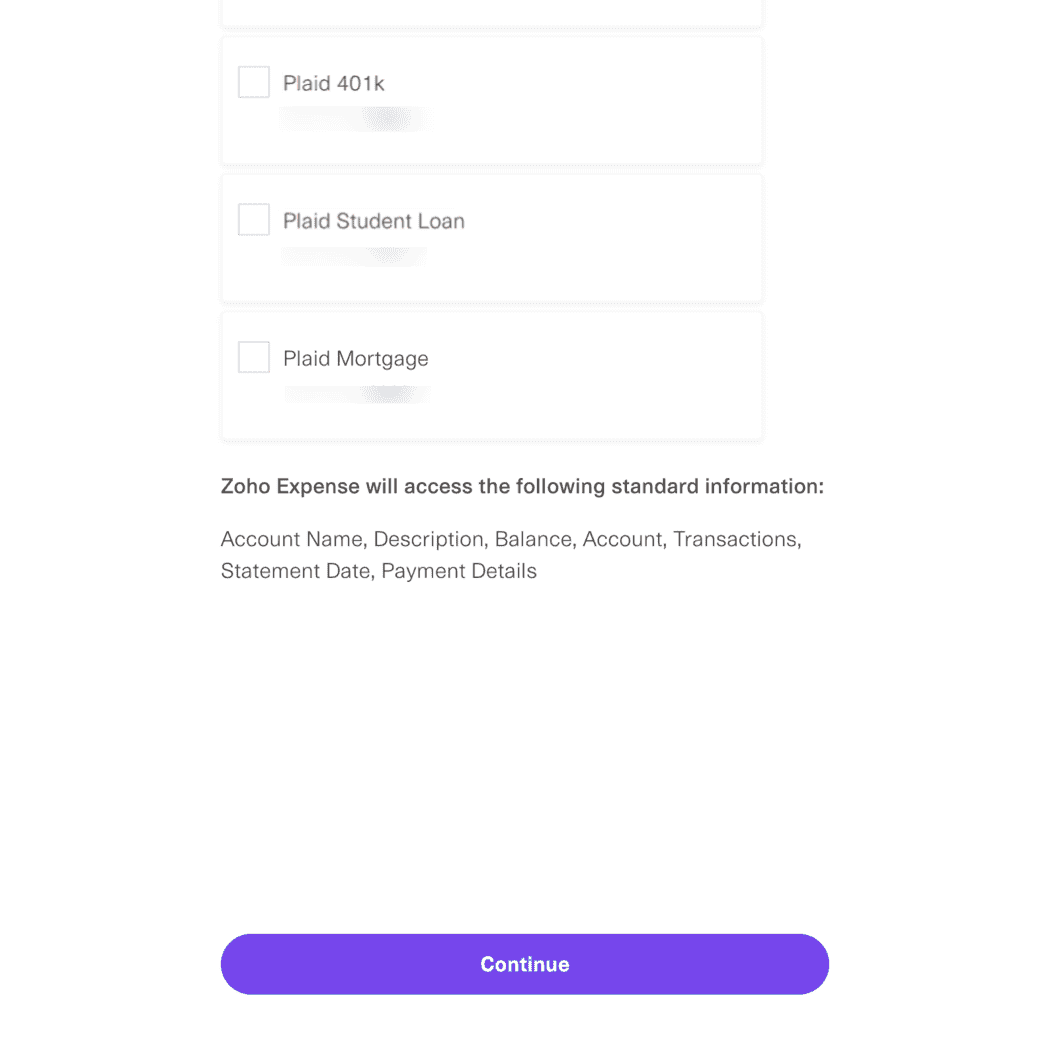 Select Accounts