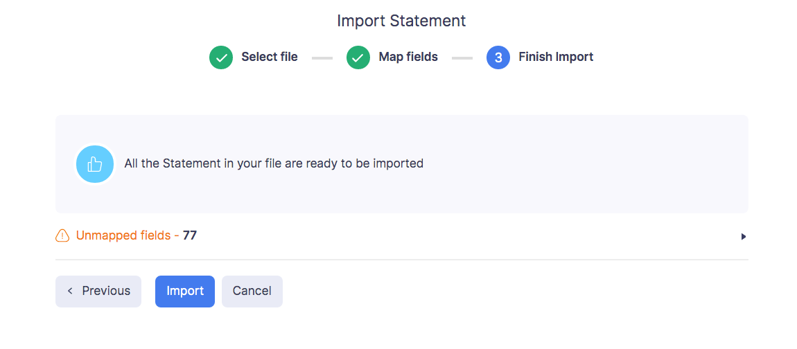 Import Statement