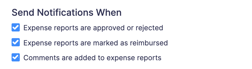 Reports Preferences