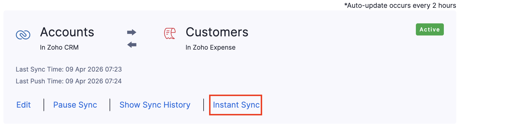 Auto Sync