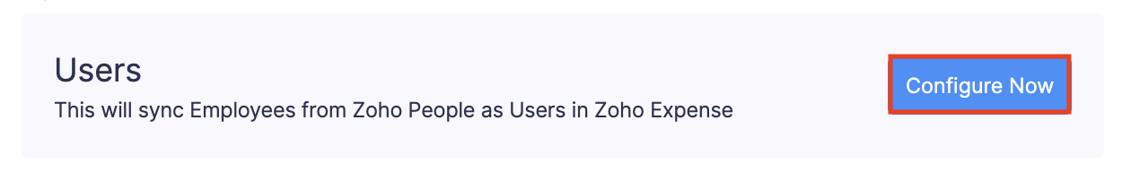 Set up Zoho People