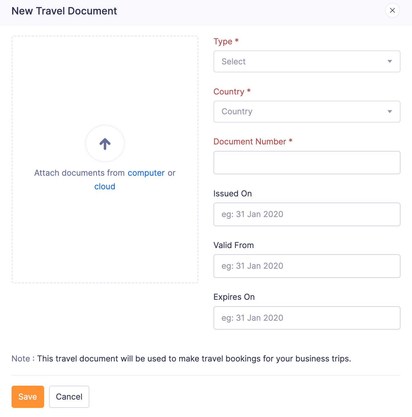 Travel Documents