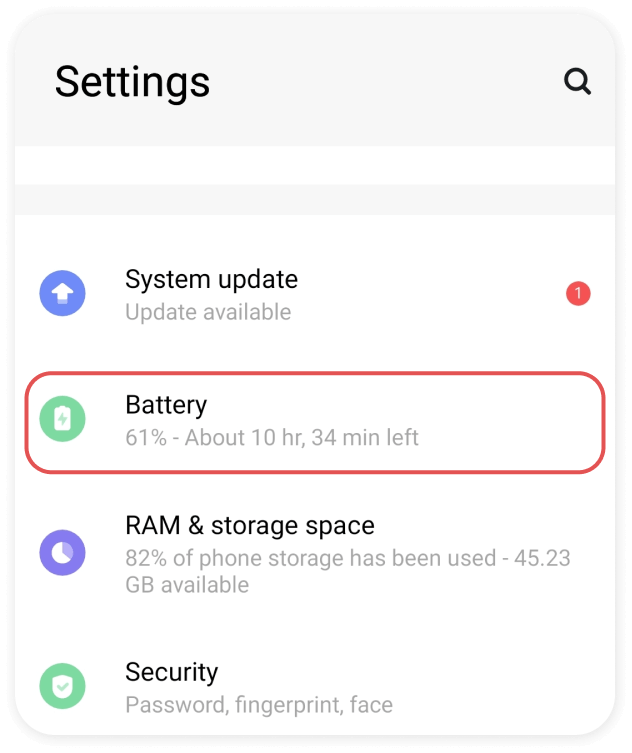 Tap Battery