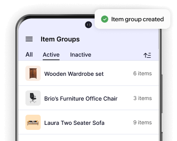 Item Grouping