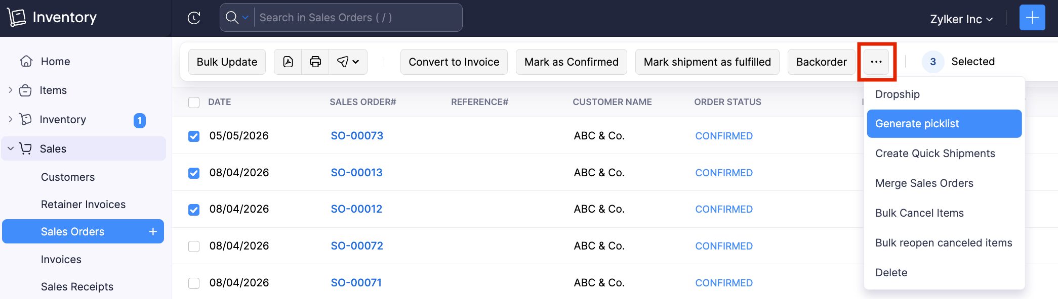 Create Picklist in Bulk