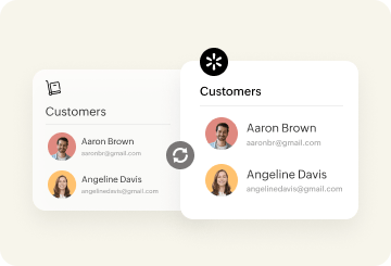 Unified Customer Records - Zoho Inventory
