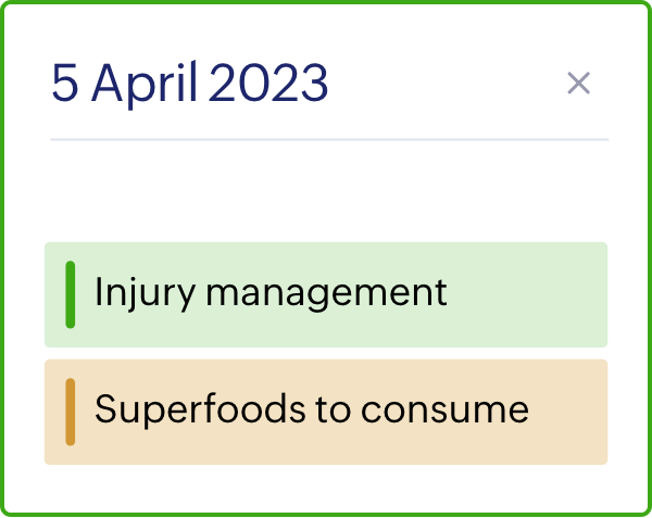 Calendar View
