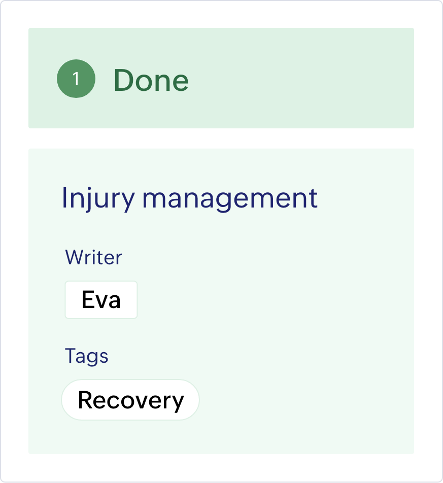 Kanban View