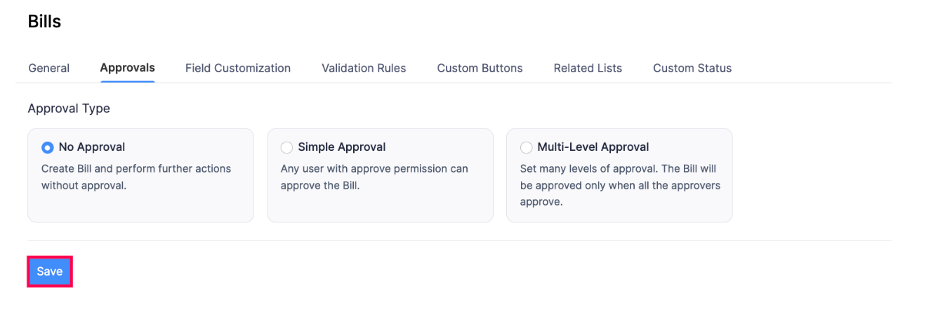 No Approval