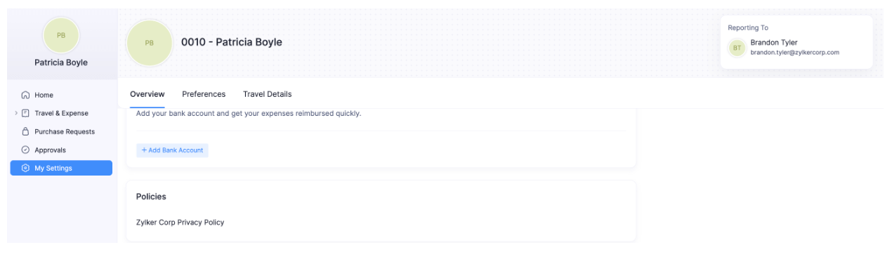 View Policies
