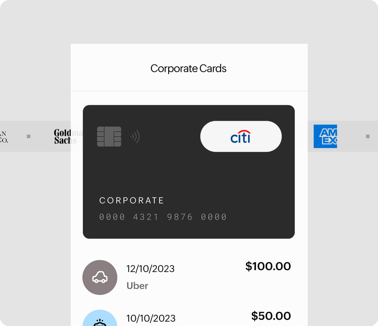 card transactions