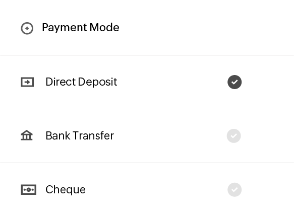 Online salary payments in Zoho Spend